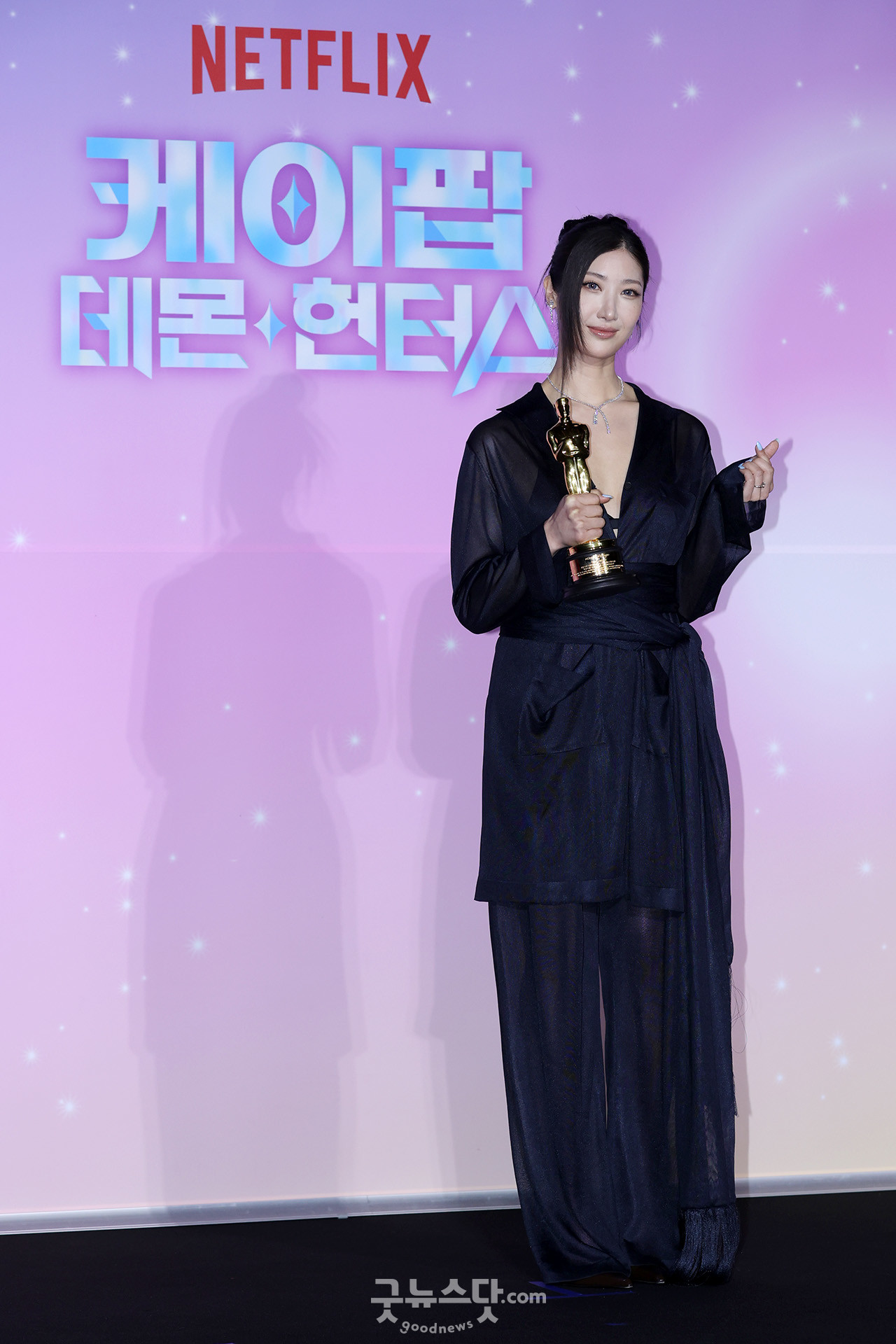 [덕샷] 이재, 아카데미 수상 트로피 들고